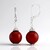 Orecchini in argento con Corniola (Jones Lee)