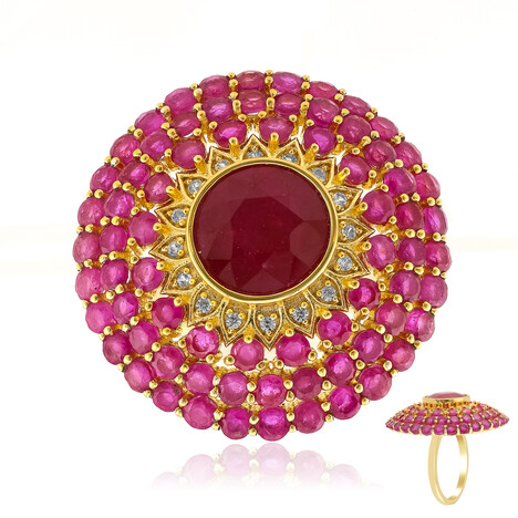 Madagascar Ruby Silver Ring