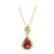Collar en oro con Piedra del sol de Oregón (CIRARI)