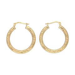 9K Gold Earrings