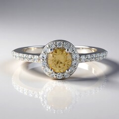 Anello in argento con Zircone Vibhor