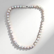 Silver Freshwater Pearl Silver Necklace (TPC)