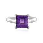 Sibirischer Amethyst-Silberring