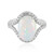 Anillo en plata con Ópalo de Welo