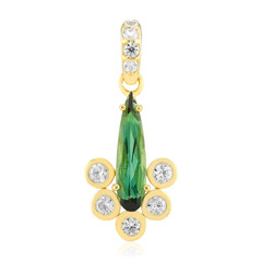 Zilveren hanger met een indigoliet (Adela Silber)