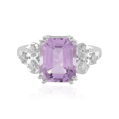 Anello in argento con Ametista