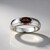 Anello in argento con Zircone Rosa