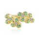 Zambian Emerald Silver Ring