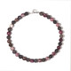 Collier en argent et Agate grise