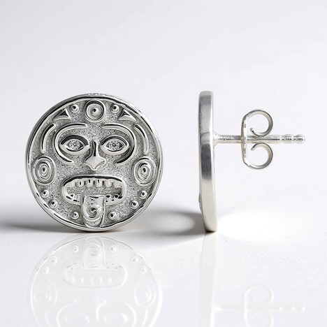 Orecchini in argento con Zircone