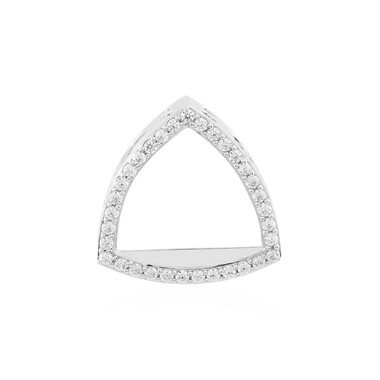Ciondolo in argento con Zircone (MONOSONO COLLECTION)