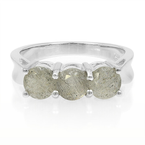 Spektrolith-Silberring