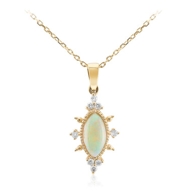 AAA-Welo-Opal-Goldhalskette (CIRARI)