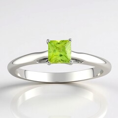 Anello in argento con Sfene
