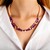 Collana in argento con Ametista Zambiana (Riya)