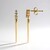 Orecchini in oro con Diamante Champagne I2 (de Melo Gold)