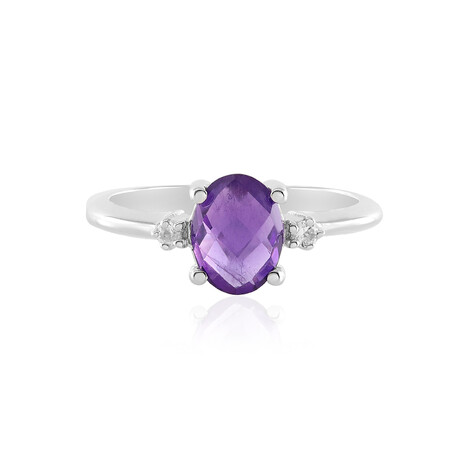 Sambia-Amethyst-Silberring