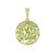 Colgante en oro con Peridoto (de Melo Gold)