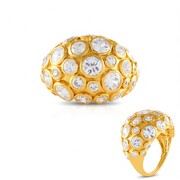 Bague en argent et Zircon (de Melo Essence)