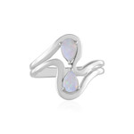 Zilveren ring met Australische opalen