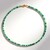 Collana in argento con Smeraldo Brasiliano
