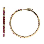 Pendientes en oro con Diamante SI1 (H) (CIRARI)