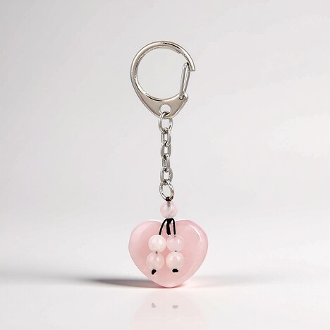 Accessorio con Quarzo Rosa