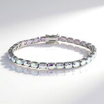 Bracciale in argento con Quarzo Moonlight