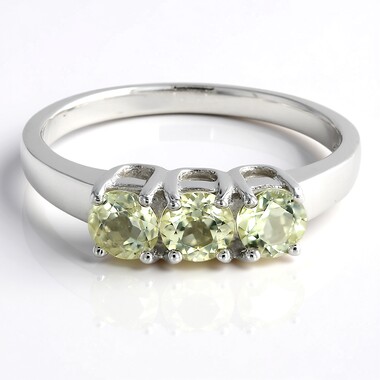 Bague en argent et Tourmaline