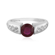 Anillo en plata con Rubí de Madagascar (de Melo Essence)