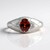 Anello in argento con Zircone Rosa