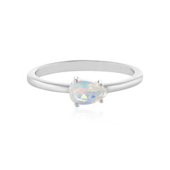 Anello in argento con Opale di Welo