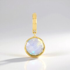 Ciondolo in argento con Opale di Welo