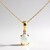 Collana in oro con Opale di Welo AAA