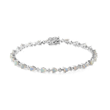 Welo-Opal-Silberarmband