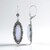 Orecchini in argento con Agata Lace Blu (Desert Chic)