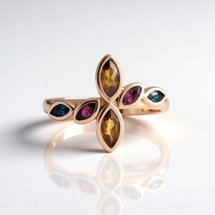 Anello in argento con Granato Essonite