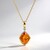 Collana in oro con Citrino (CIRARI)
