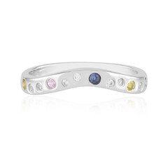 Ceylon Blue Sapphire Silver Ring