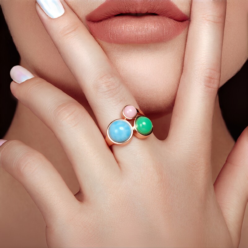 Larimar Silver Ring (KM by Juwelo)
