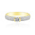 18K IF (D) Diamond Gold Ring (Annette)