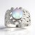 Anello in argento con Perla d'Acqua Dolce Argentata (MONOSONO COLLECTION)