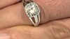 Zilveren ring met een Orthoklaas