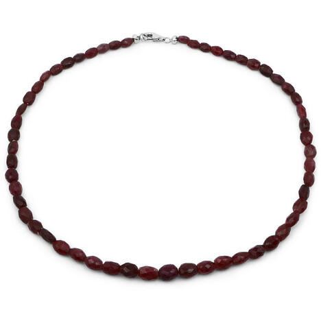 Collana in argento con Rubino