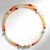 Collana rigida in acciaio con Opale di Fuoco Messicano (Riya)