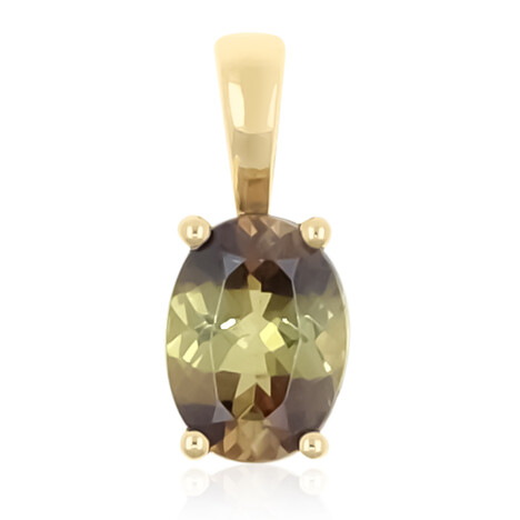 Andalusit-Goldanhänger