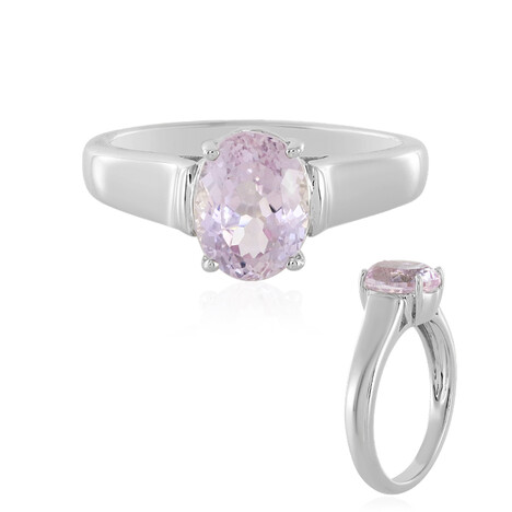 Bague en argent et Kunzite