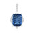 Ciondolo in argento con Fluorite Cangiante