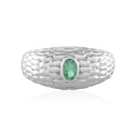 Russischer Smaragd-Silberring (SAELOCANA)