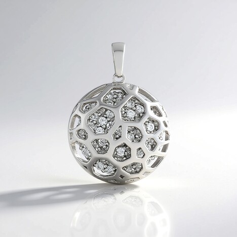 Ciondolo in argento con Zircone